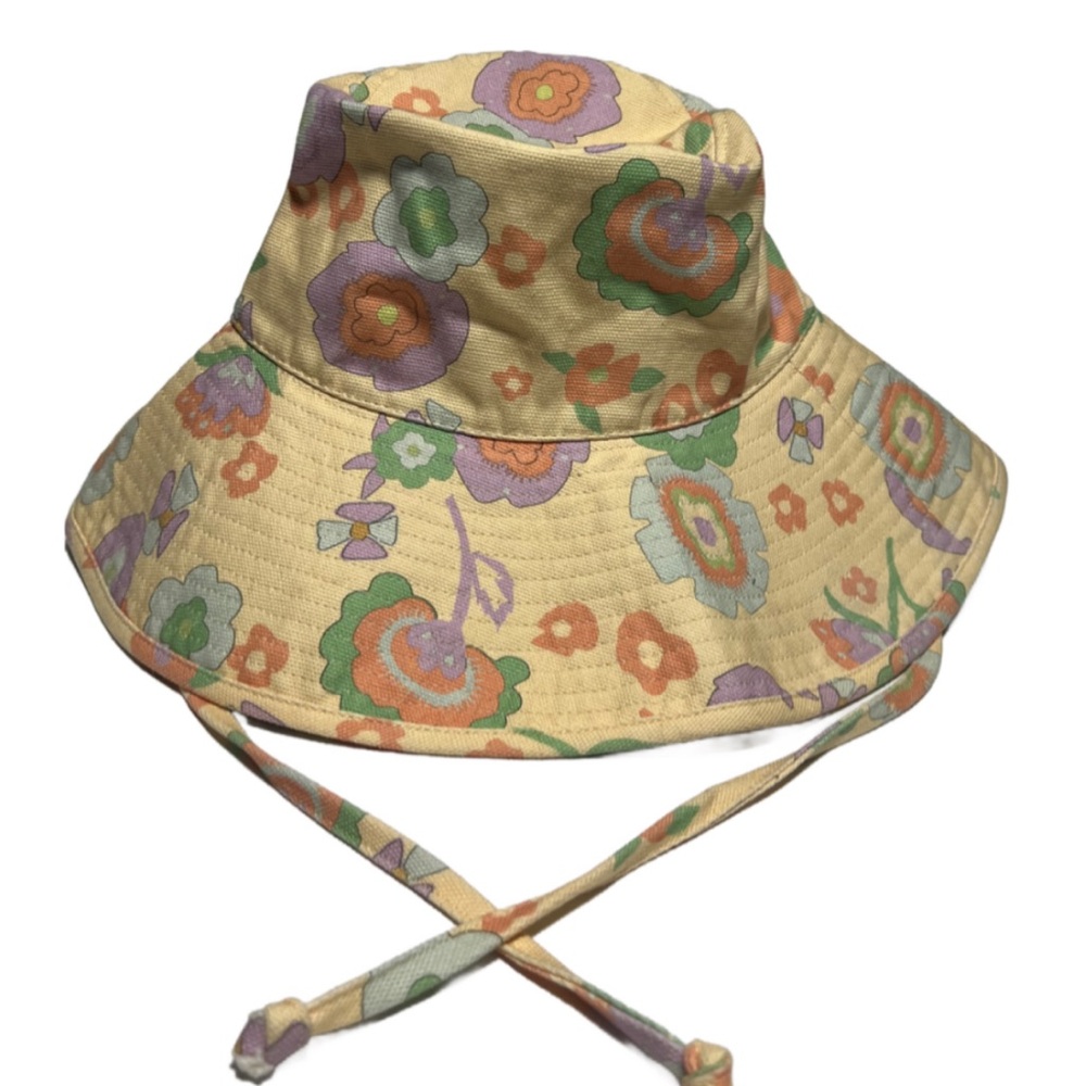 Lack of Color Floral Hat